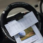 Custom Logoed Golf Cart Steering Wheel Cover